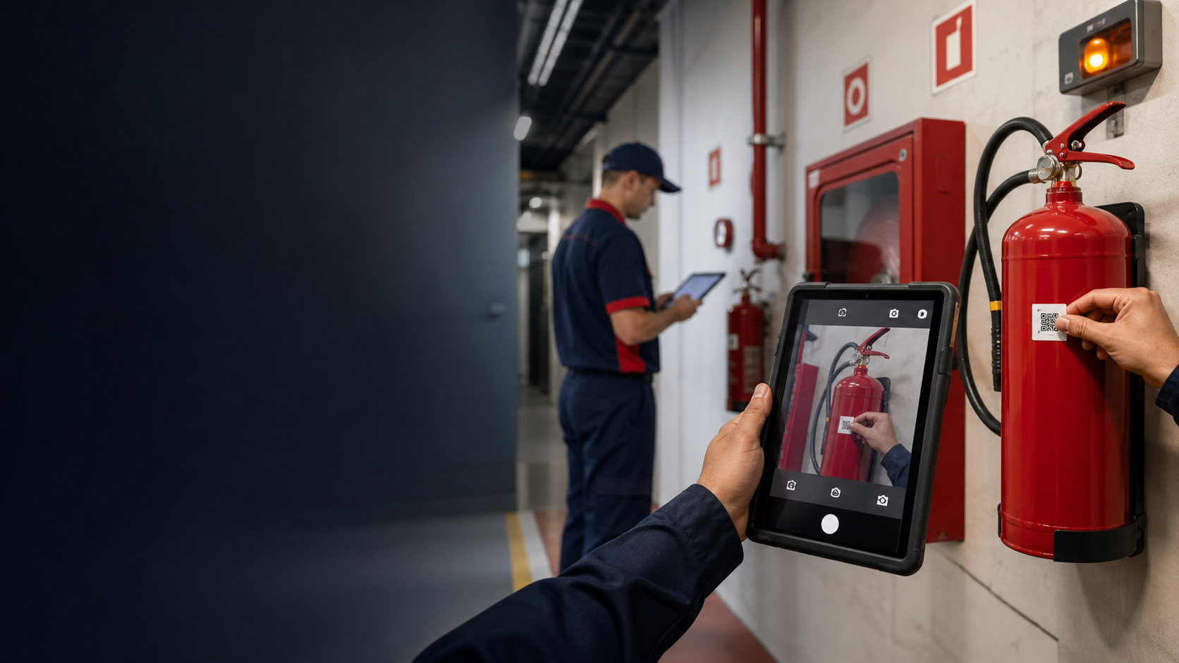 Modo técnico com checklist de execução em campo